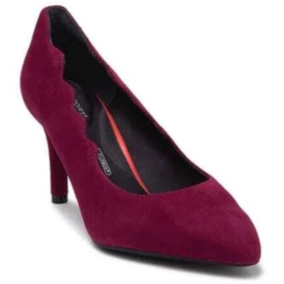 Rockport Women S Total Motion Scallop Pumps - Picture 1 of 4